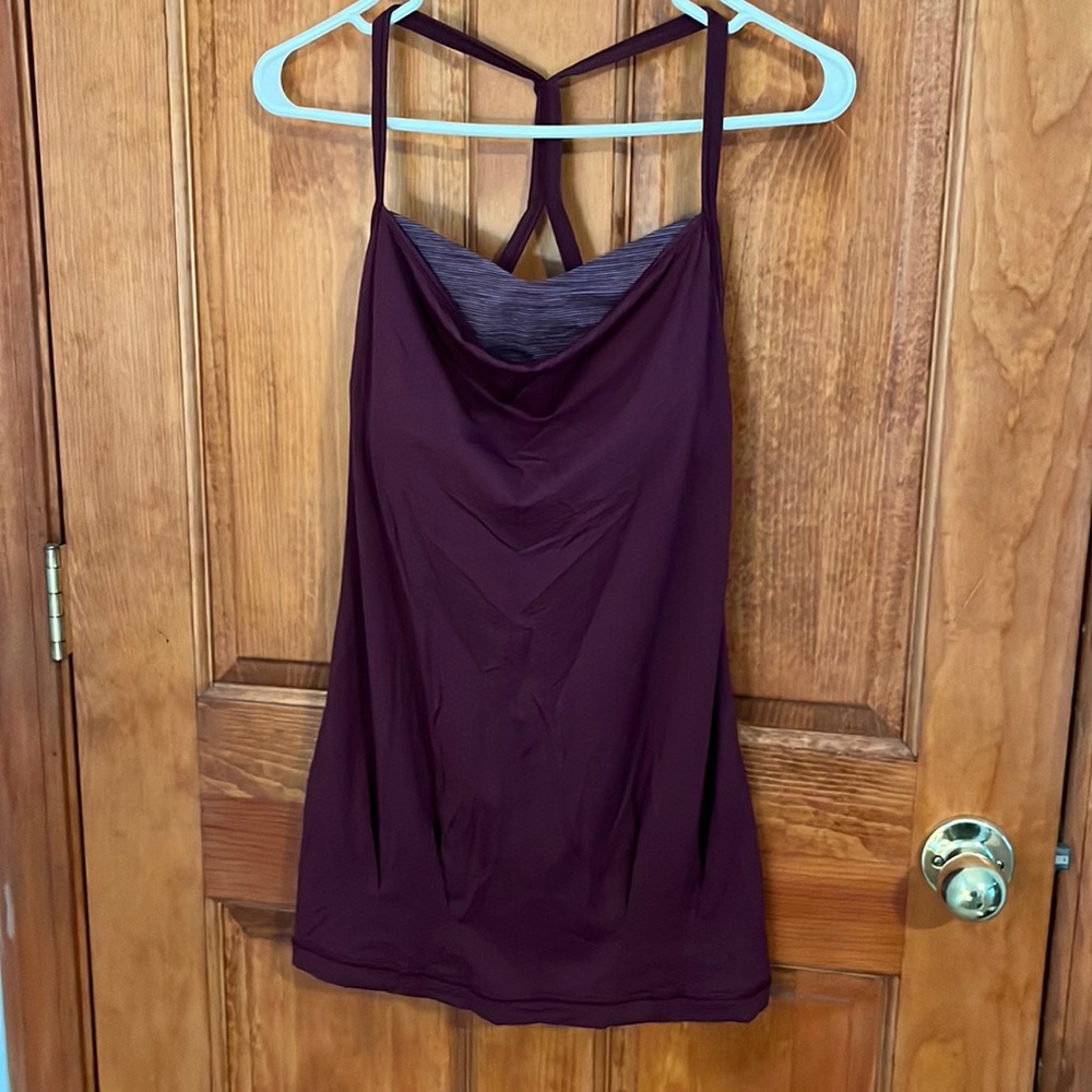 Purple lulu tank